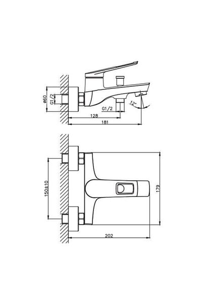 NSK Bathroom Mixer Meria Chrome N3030402