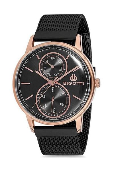 Bigotti Functional Men's Black Watch