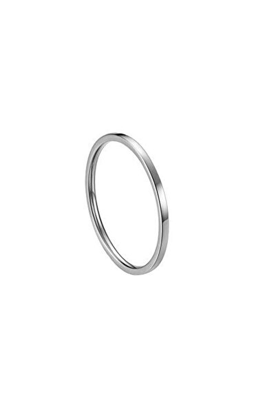 NSA SILVER Unisex Gümüş 2 mm Alyans 925 Ayar
