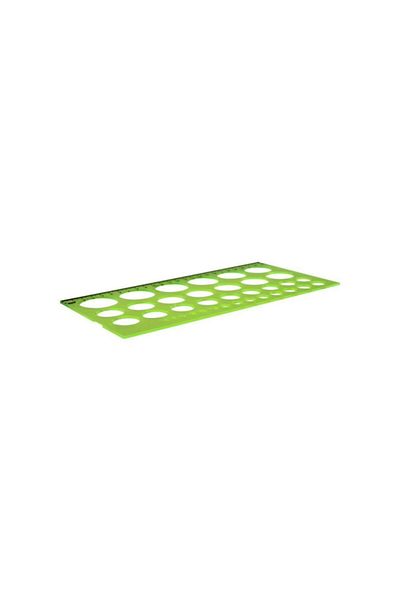 Rio Circle Templated Ruler 1-36 mm