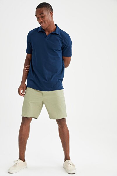 DeFacto Bermudy Regular Fit s krajkovým pasem