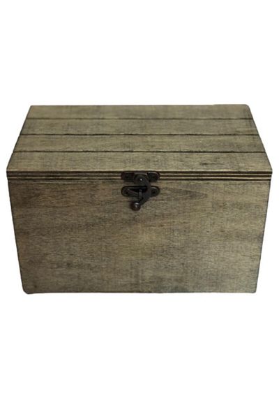 Lime Art Shop Декоративна рустик дъбова мини дървена кутия за подарък, кутия за шоколад, многофункционална кутия