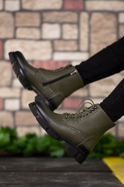 Riccon Khaki Men's Boots 0012730