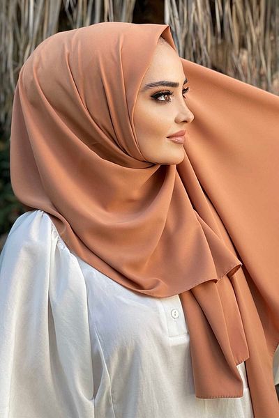 Levidor Γυναικείο ίσιο σάλι Medine Silk Tan