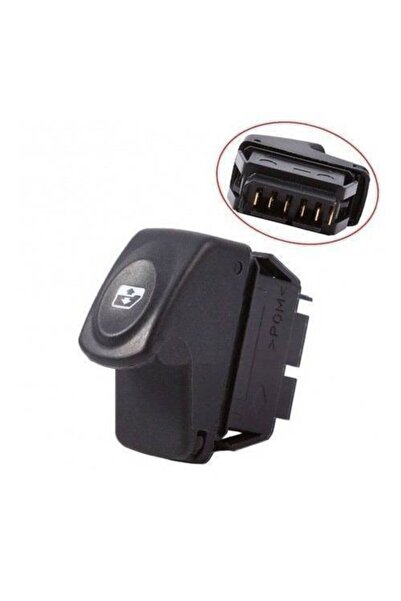 Genel Markalar Renault Clio 2 Cam Düğmesi Anahtarı--6 Pin Fişli-- Marka-77008...