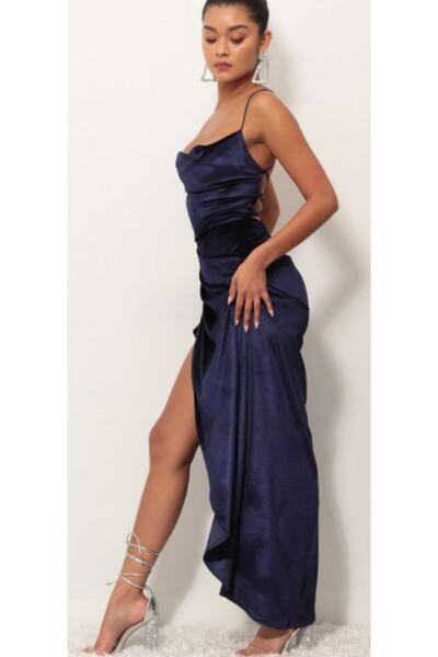 hilaltrendd Kadife Elbise