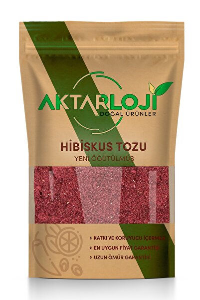 aktarloji 500 gr Hibiskus Tozu Yeni Öğütülmüş