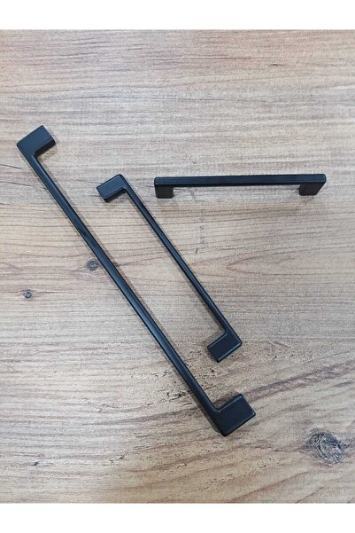 ARON Ince Şeref Kulp Siyah 96 Tv Ünite Konsol Şifonyer Çekmece Mutfak Dolap Kapak Kulpu 96mm