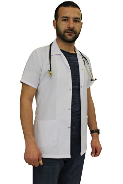 safaforma معطف طبيب كلاسيكي للرجال، ممرضة، مدرس، معطف مختبر صيدلي، معطف أبيض
