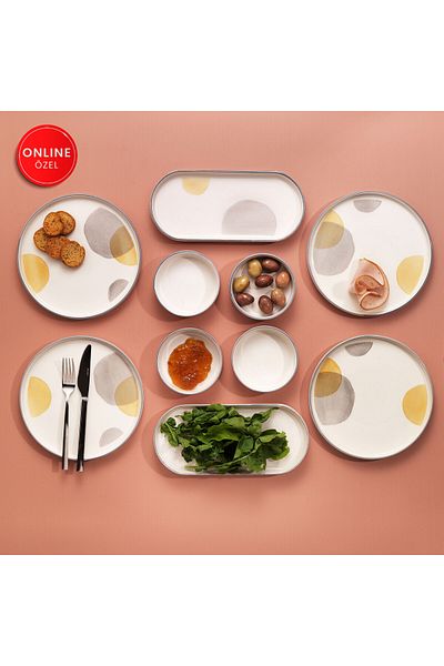 Schafer Sunny 4 Person Breakfast Set