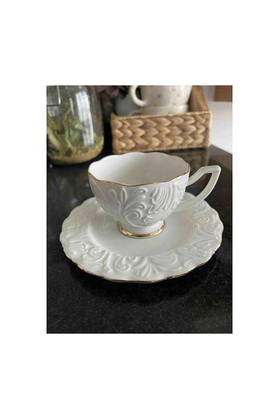 İpek İpek Rosen-100 Gold Coffee Cup Set