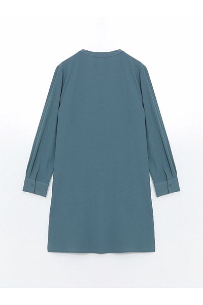 LC Waikiki Lcw Grace Blue Judge Collar Women's Shirt Tunic