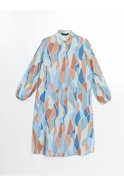 LC Waikiki Lcw Modest Mixed Pattern Women's Shirt Tunic