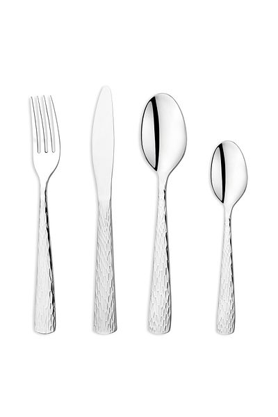 Schafer Sheen 24 Piece Fork Spoon Knife Set-silver23