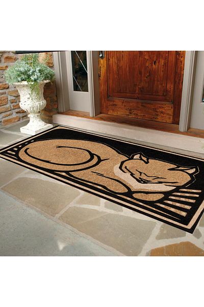 Egebella Non-Slip Base Printed Decorative Door Mat