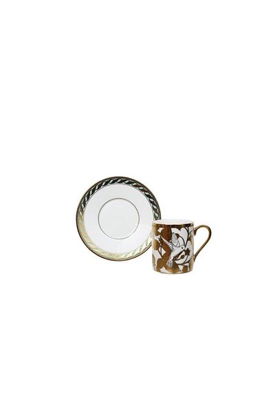 Lucky Art Farrah 6-Piece Bone Coffee Cup Set