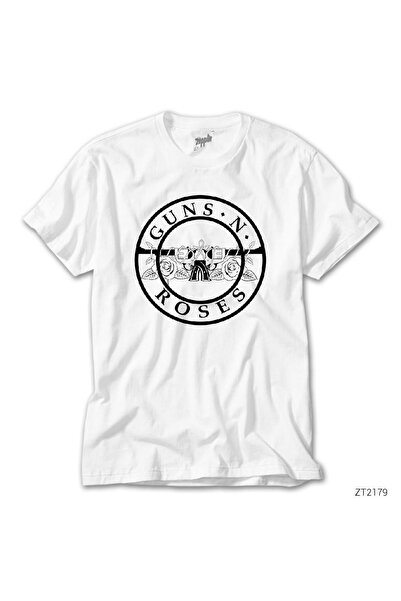 Liyada Μπλουζάκι Guns N Roses Flat White