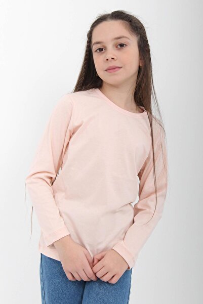 Perendi Unisex 100% βαμβακερό μακρυμάνικο μπλουζάκι Basic - Puppy Mouth