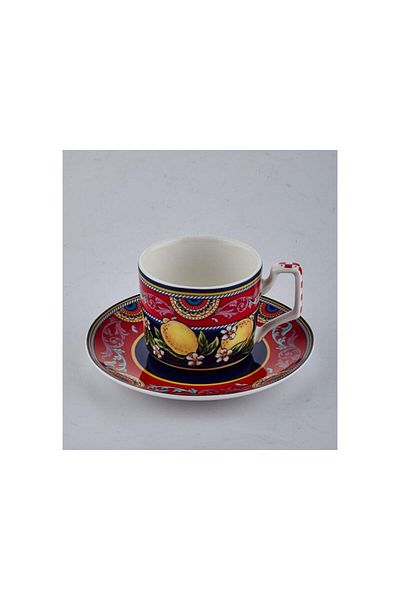 La madore Lamedore Citrus Set of 6 Coffee Cups 13.5X5.5Cm