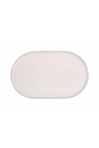 Porland Chopin Platinum Boat Plate 32cm