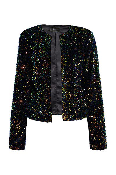 Faina Jacke Mit Pailletten