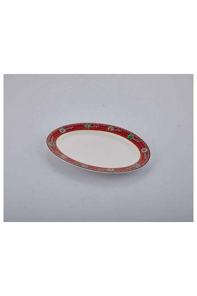 LAMEDORE Summer Small Boat Plate 20X14Cm