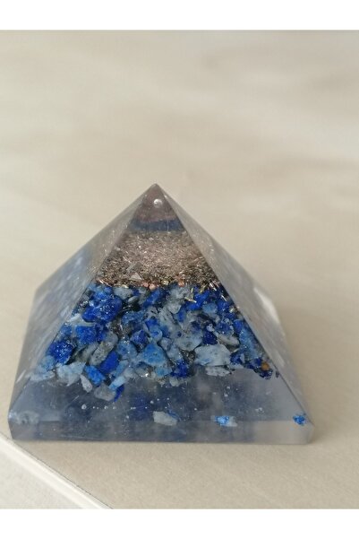 Genel Markalar Lapis Lazuli Taşı Orgonit Piramit( 3 Cm X3 Cm )