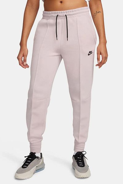 Nike Sportswear Tech Fleece Standard Fit Mid Rise Jogger Γυναικείο Φούτερ Λιλά