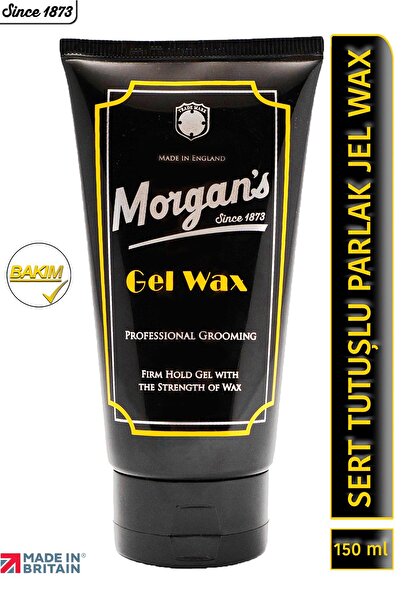 Morgan's Pomade Morgan's Gel Wax Firm Hold Gel - Güçlü Tutuşlu Uzun Süreli Ka...