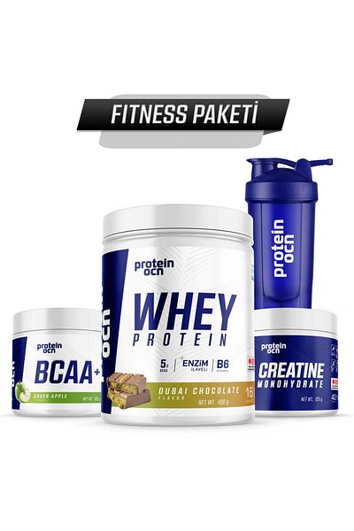 Proteinocean Green Apple Dubai Chocolate Fitness Pack