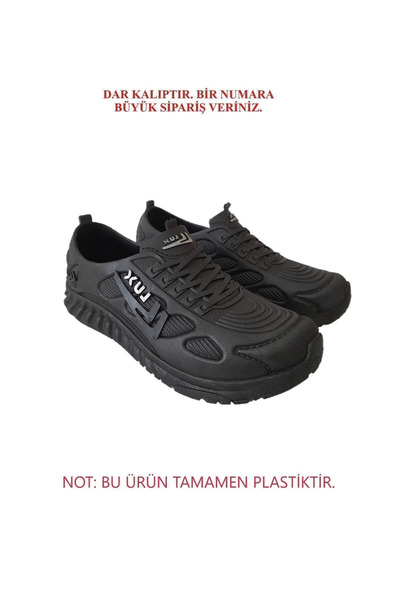 Babetty Yerli Üretim Plastik İş Ayakkabısı Çok Hafif Çok Esnek Rahat Lastik A...