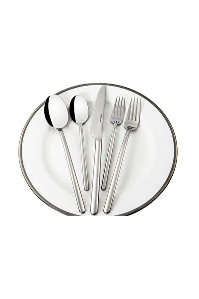 Mikasa Moor Dolce Silver 30 Piece Fork Spoon Knife Set