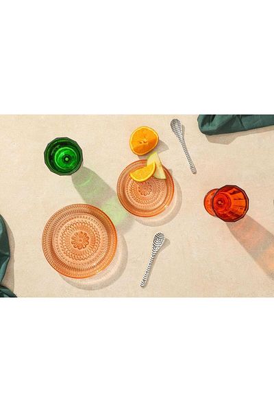 Porland Lina Orange Plate 12cm