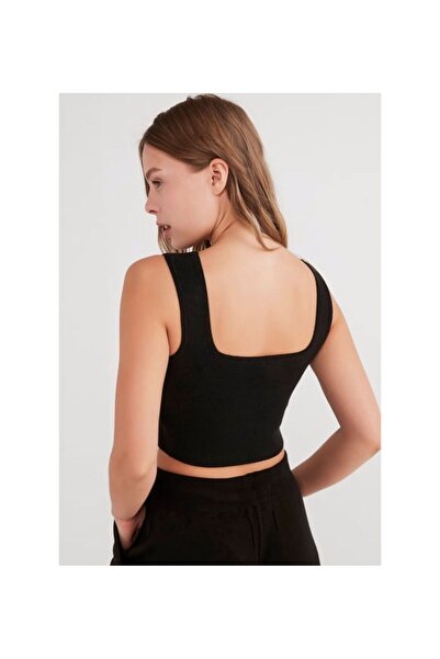 STİLZERAFET CROP GULER PĂTRAT SCURT