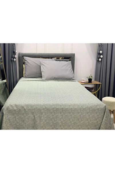 NİVEMESHOME Nivemeshome Yeşil 160x230 Tek Pike Örtüsü Tek Kişilik