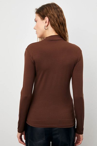 Hmt Long Sleeve Turtleneck Lycra Combed Cotton Badi