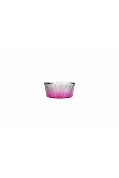 Porland Tirius Pink - Dark Green Bowl 13cm