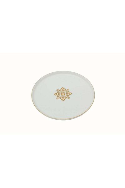 Porland 21cm Arabesque Patterned Flat Plate