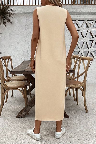 ESPİNA 100% Cotton Combed Sleeveless Dress Liner - Underwear Underskirt