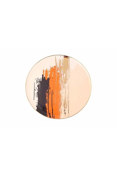 Porland Dash Pattern4 Flat Plate 27cm