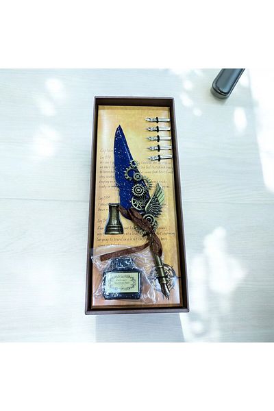 sedoshhomevision Divit Hokka Kit: Calligraphy Kit with Special Box for Fine Writing Art