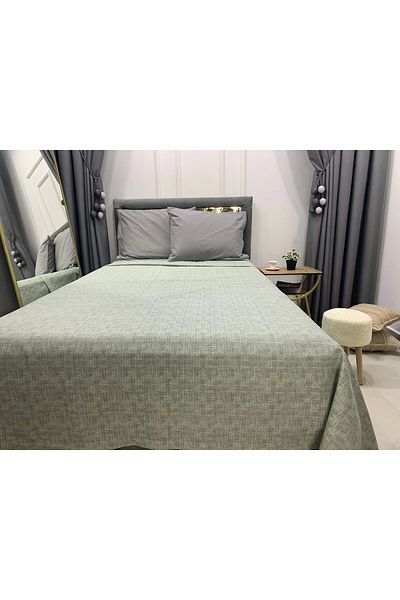 NİVEMESHOME Nivemeshome Green 160X230 Single Pique Cover Single
