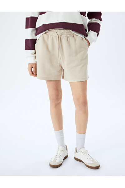 Koton Bej Kadın Şort 5SAL40020IK