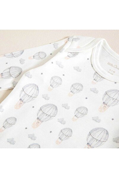 Chakra Baloon Yenidoğan Body 2 Ekru