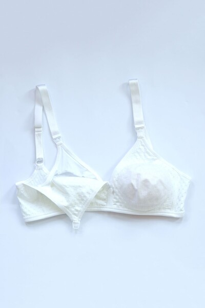 Kom Σουτιέν εγκυμοσύνης/θηλασμού Mamma White