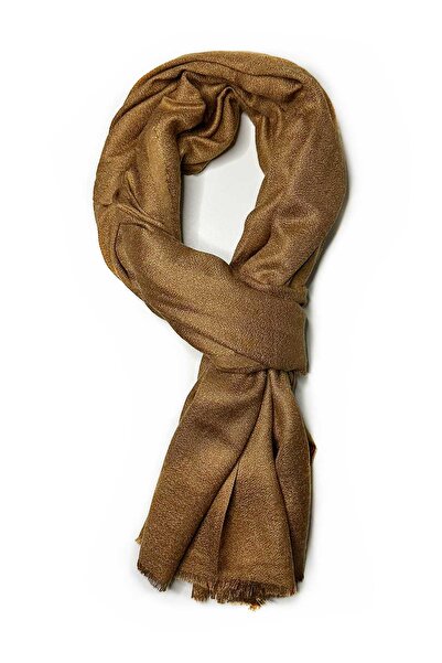 Kravatkolik Unisex Χρυσό Απλό Σάλι Κασκόλ - K636