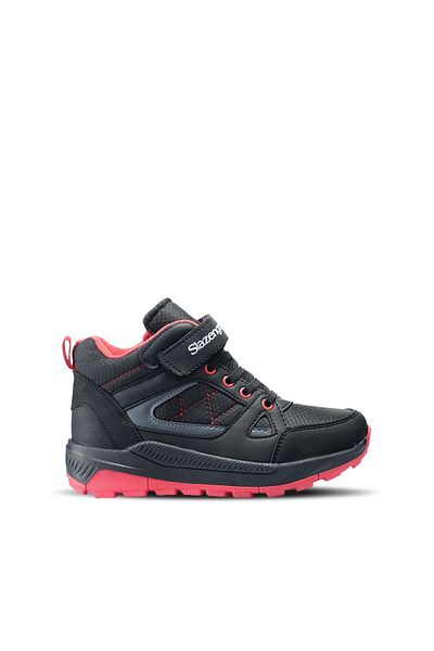 Slazenger Winter Waterproof Velcro Kids Boots Black/Red