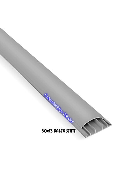 özbereketyapimarket 50x13 Balık Sırtı Kablo Kanalı Kablo Gizleyici Kablo Sakl...