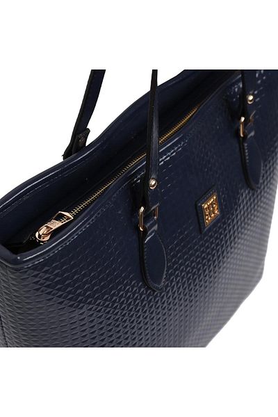 gio&mi Black Dastin Bag - Multi-Compartment Useful for Hand and Shoulder