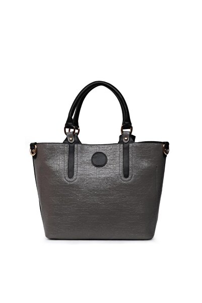 gio&mi Τσάντα χεριού και ώμου Emma σε γκρι σακάκι